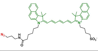 ICG-azide 疊氮功能化修飾的近紅外染料