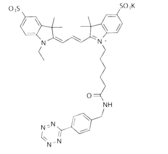 Sulfo-Cyanine3 tetrazine 水溶性Cy3四嗪